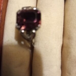 Elegant Purple Gemstone Ring